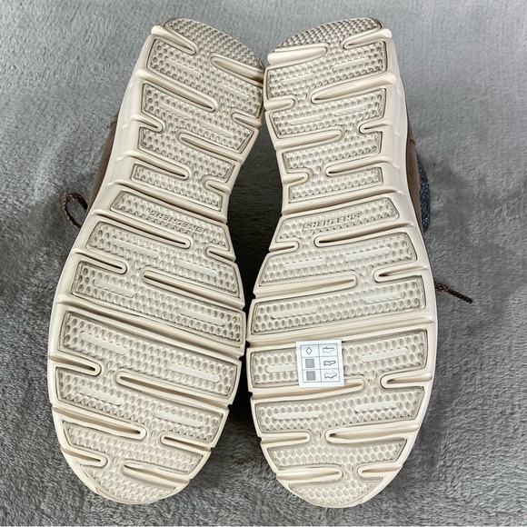 Skechers Cold Daze Boots Womens Size 10 Brown Faux Fur Lined Ankle Hiking - Picture 9 of 10